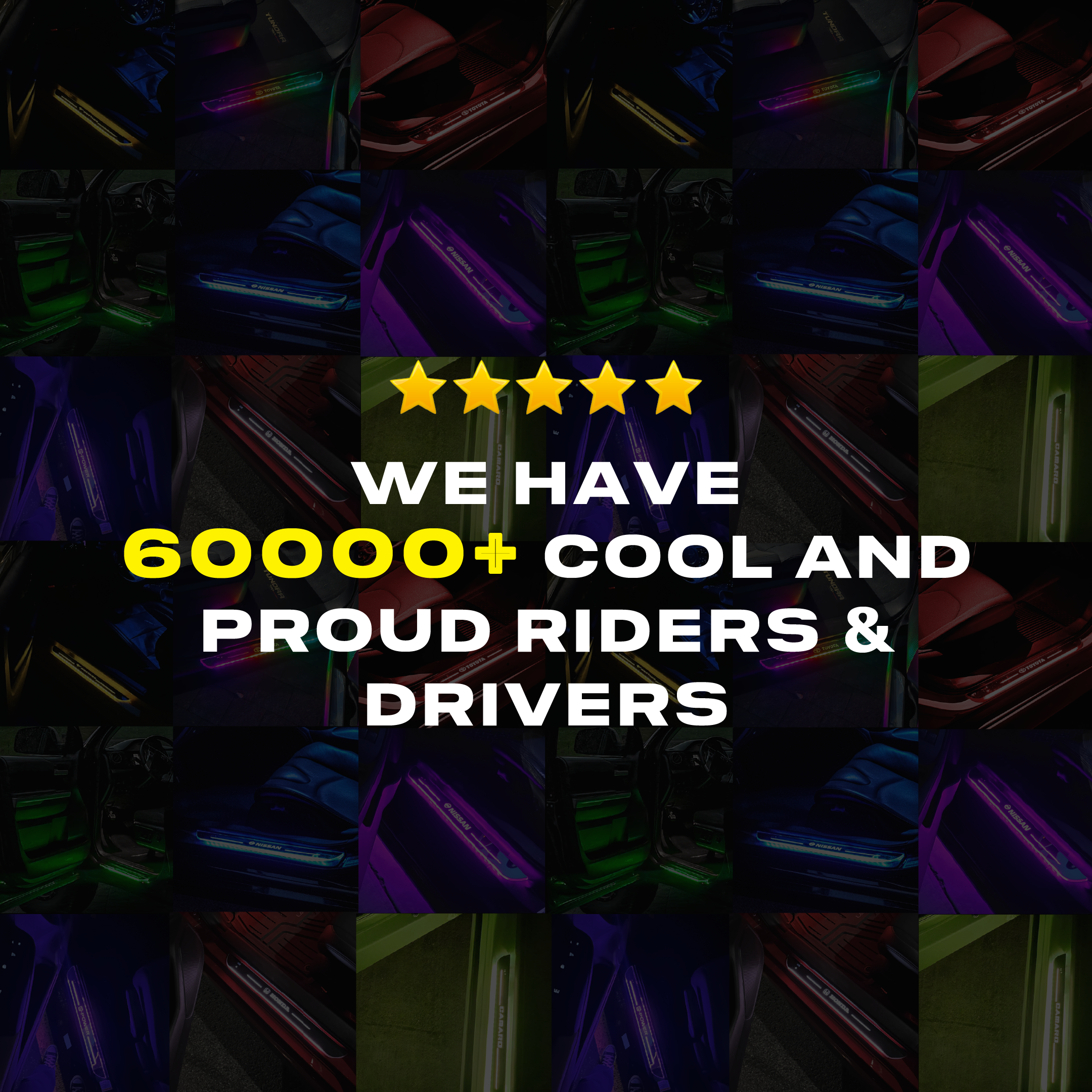 BloomCar™ LED Door Sill Pro