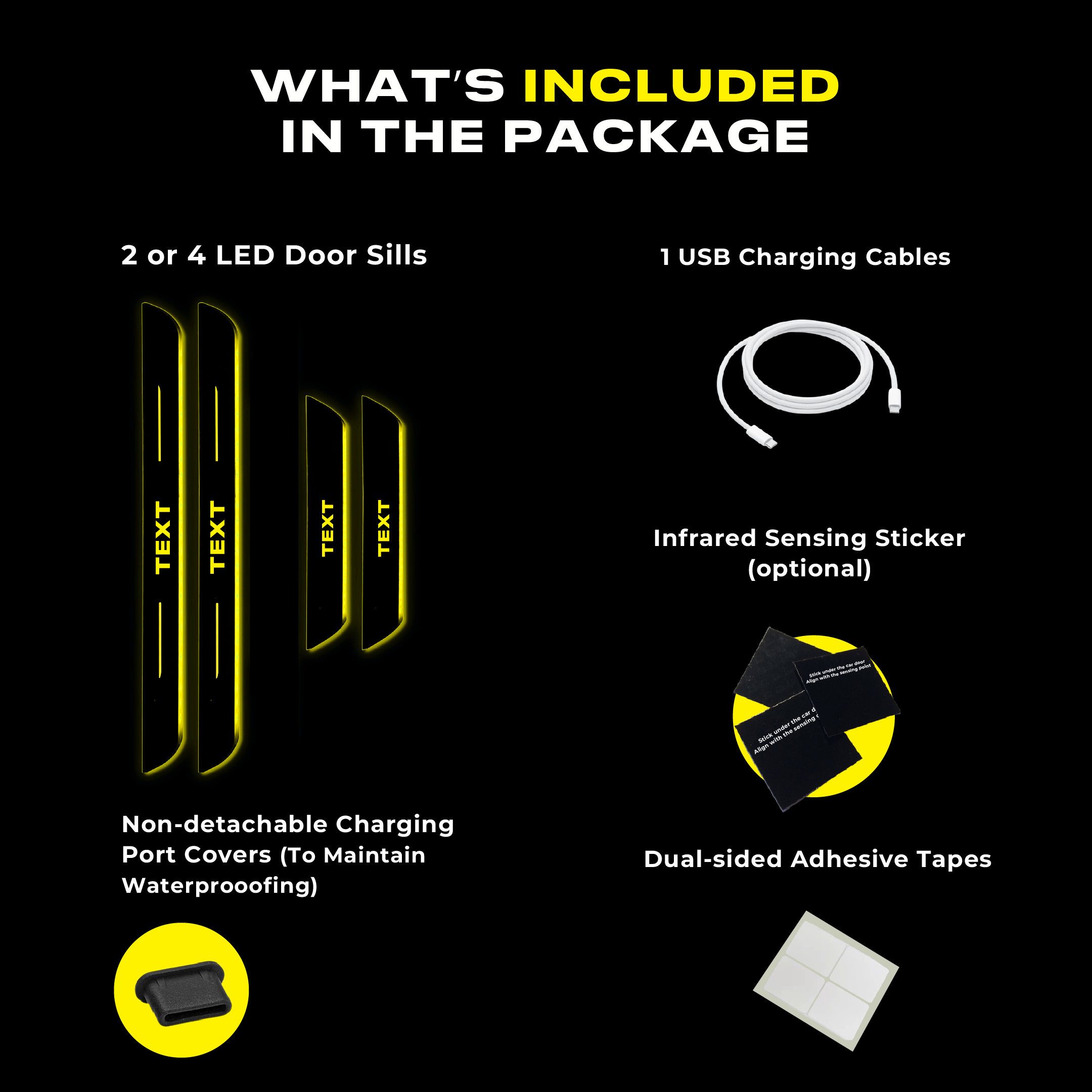 BloomCar™ LED Door Sill Pro