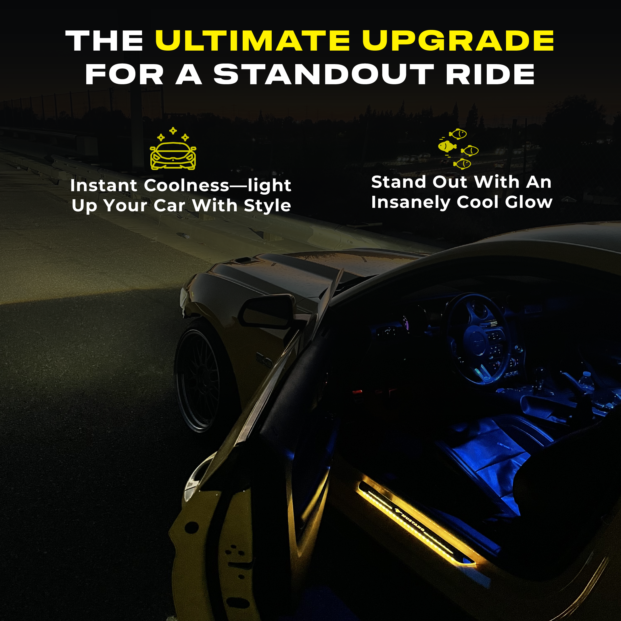 BloomCar™ LED Door Sill Pro