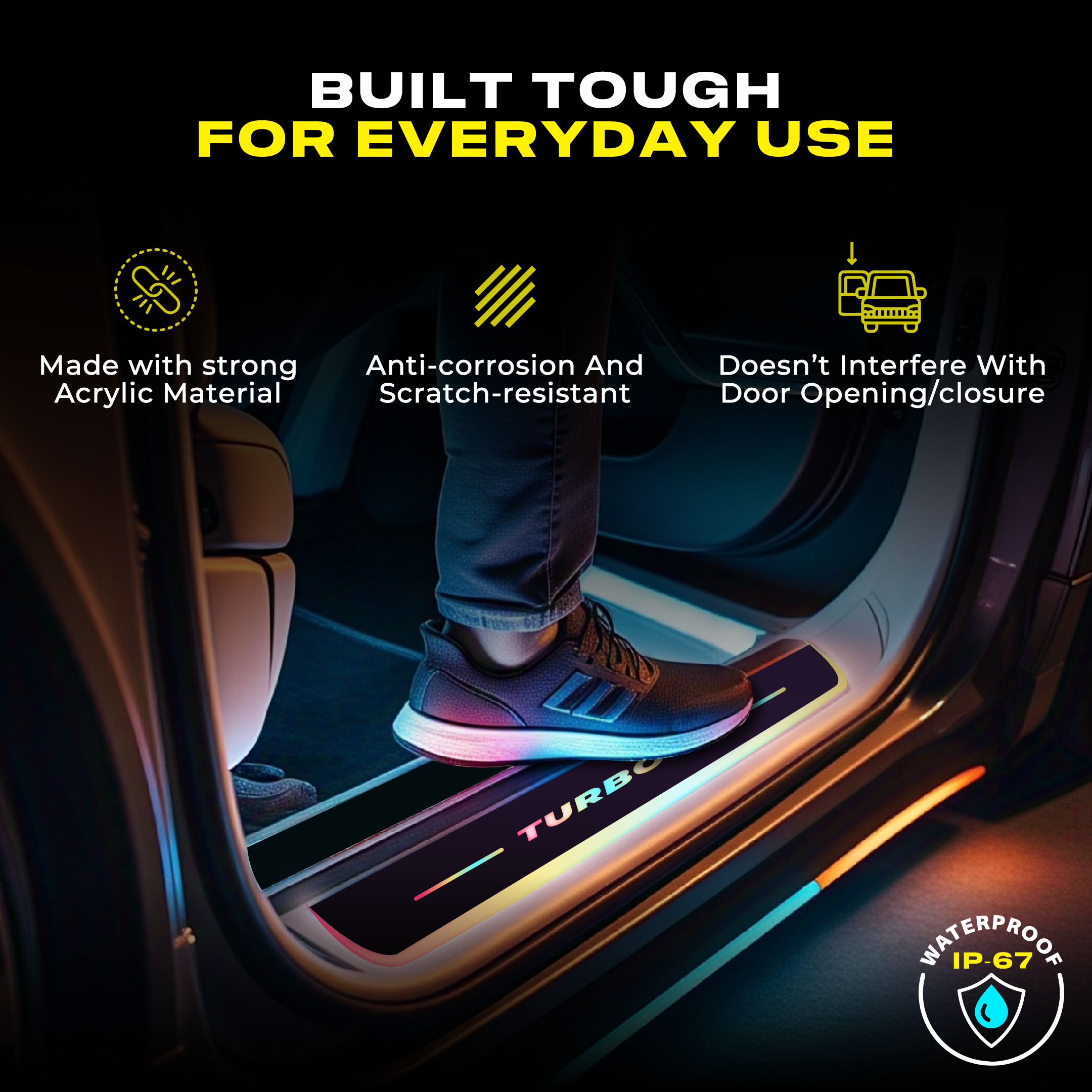 BloomCar™ LED Door Sill Pro