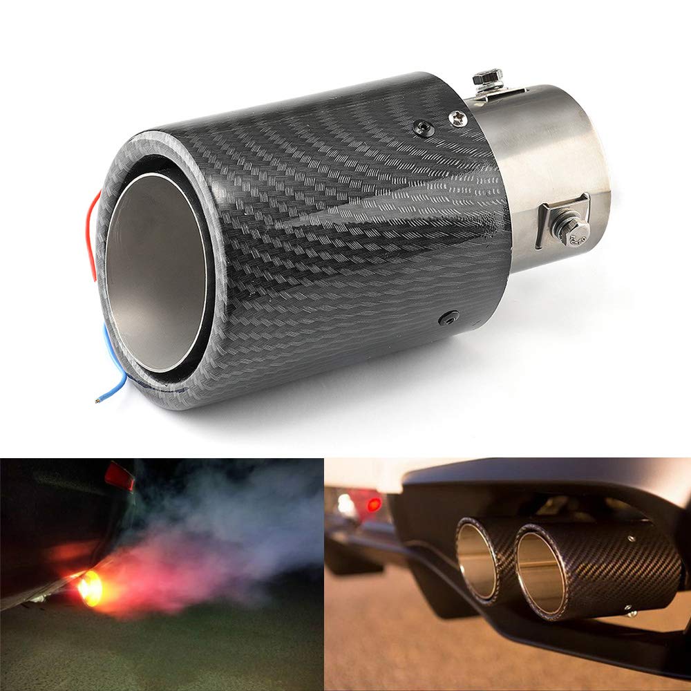 BloomCar™  Fiber Carbon Exhaust (2.5 inch)