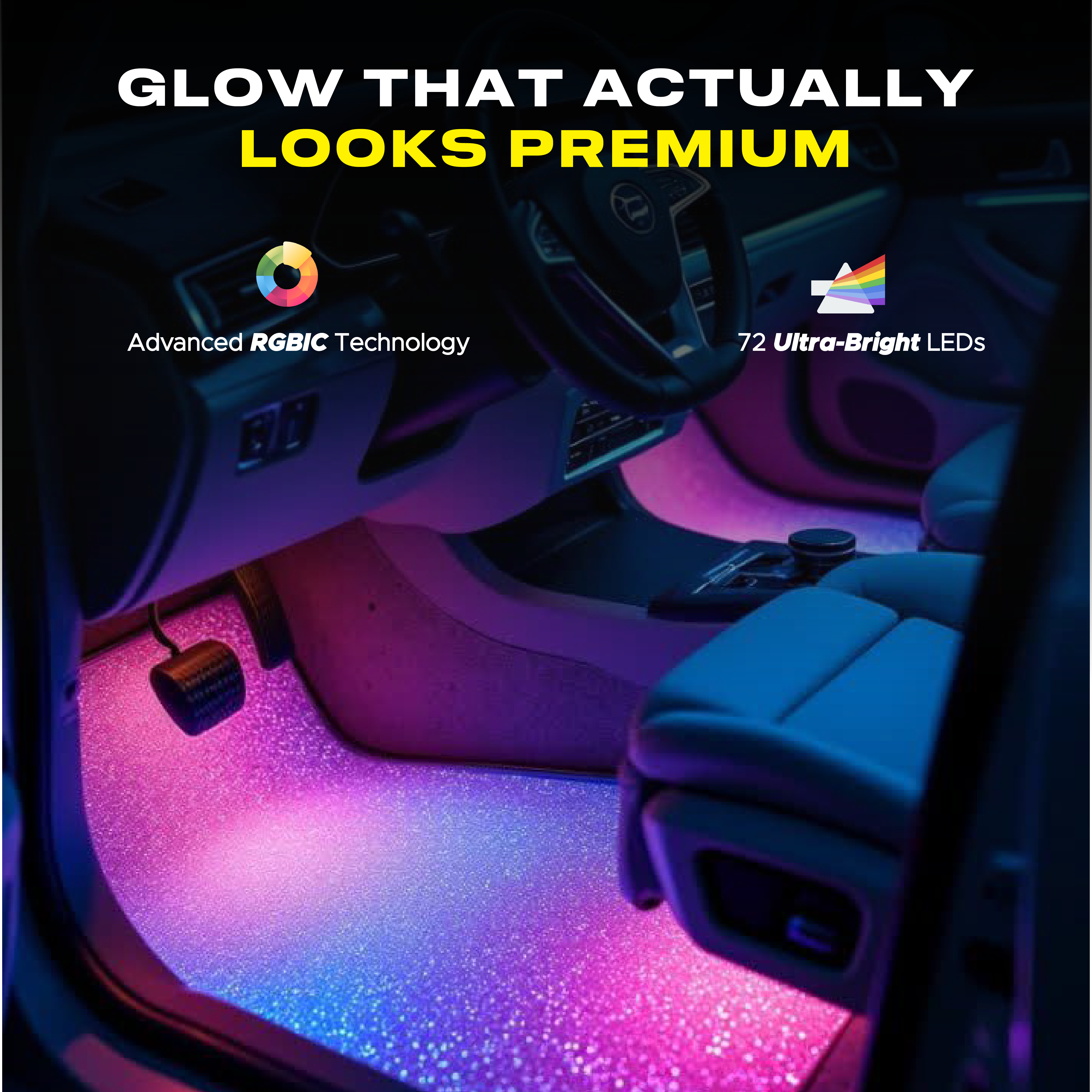 Bloomcar Interior Lights (RGBIC)