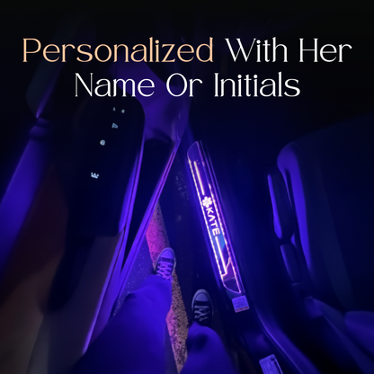 BloomCar Custom LED Car Door Sills