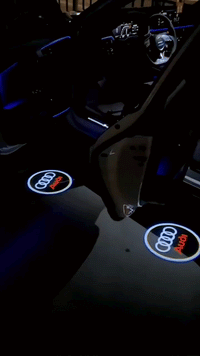 Puddle Lights for Audi - Wireless Car Door Projector