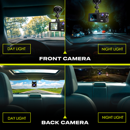 Triple Lens Dash Cam By BloomCar™