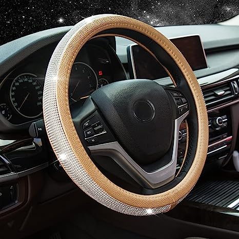 BloomCar Crystal Steering Wheel Cover