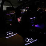 Puddle Lights for Mercedes Benz - Wireless Car Door Projector