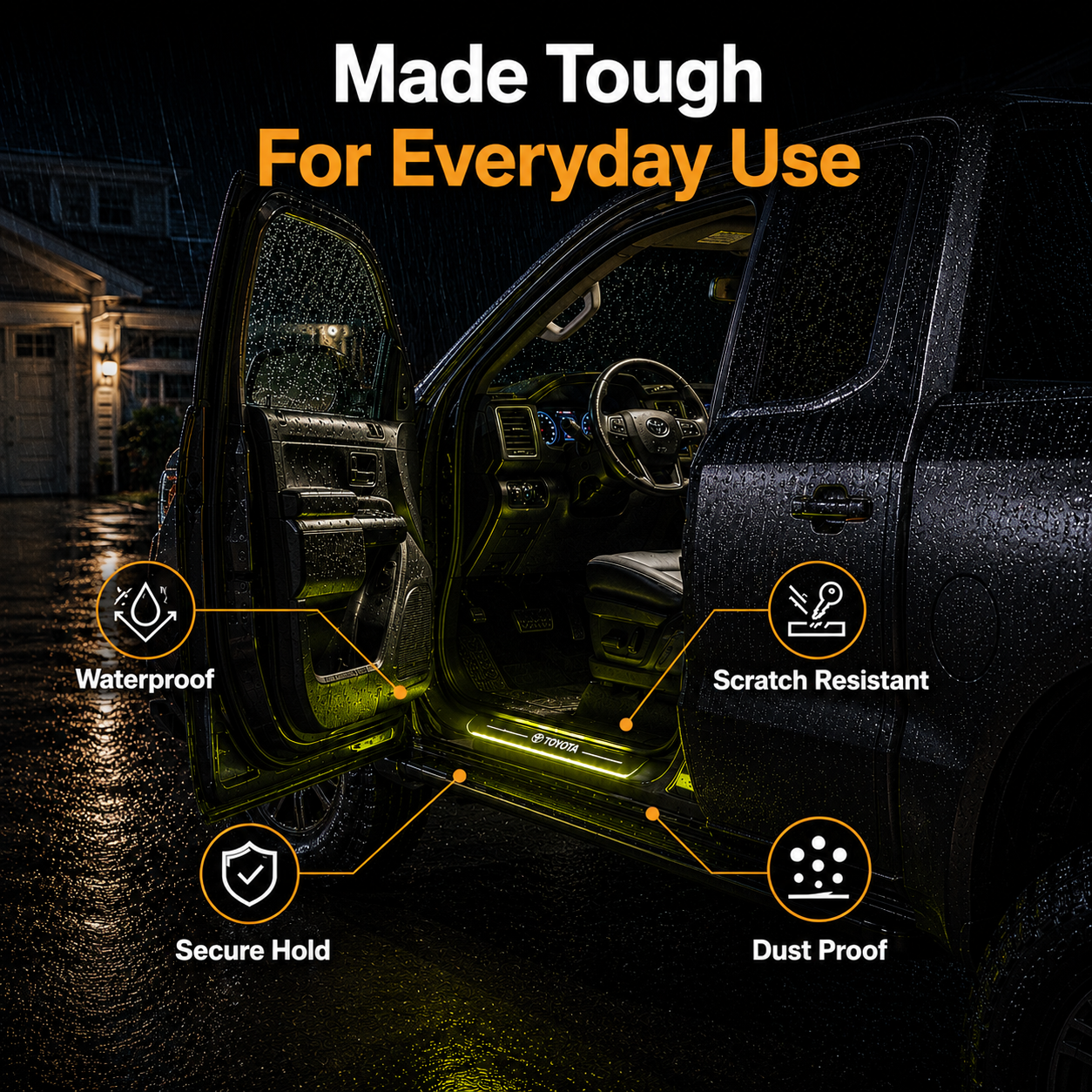 BloomCar™ LED Door Sill Pro (Custom)