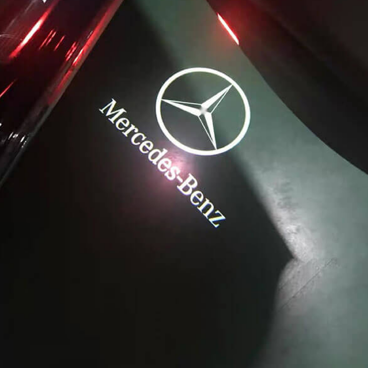 Puddle Lights for Mercedes Benz - Wireless Car Door Projector