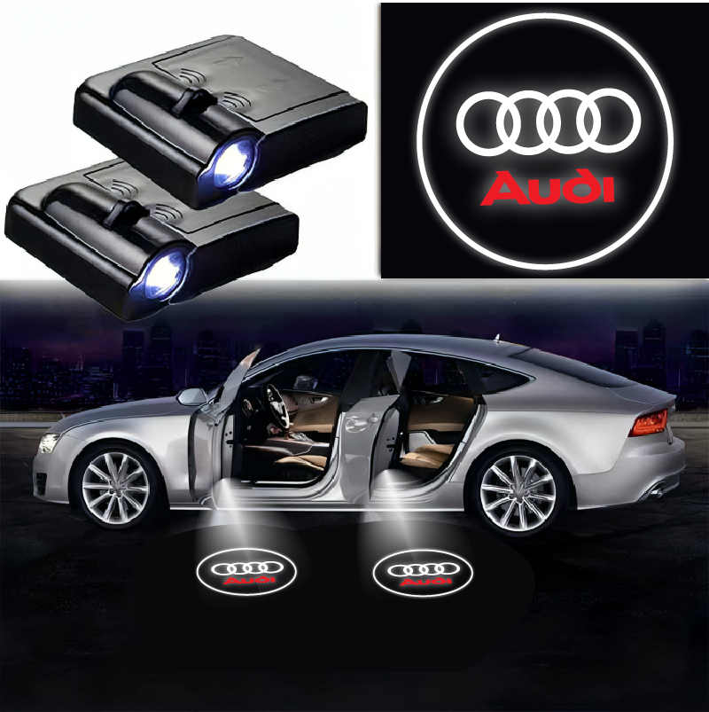 Puddle Lights for Audi - Wireless Car Door Projector