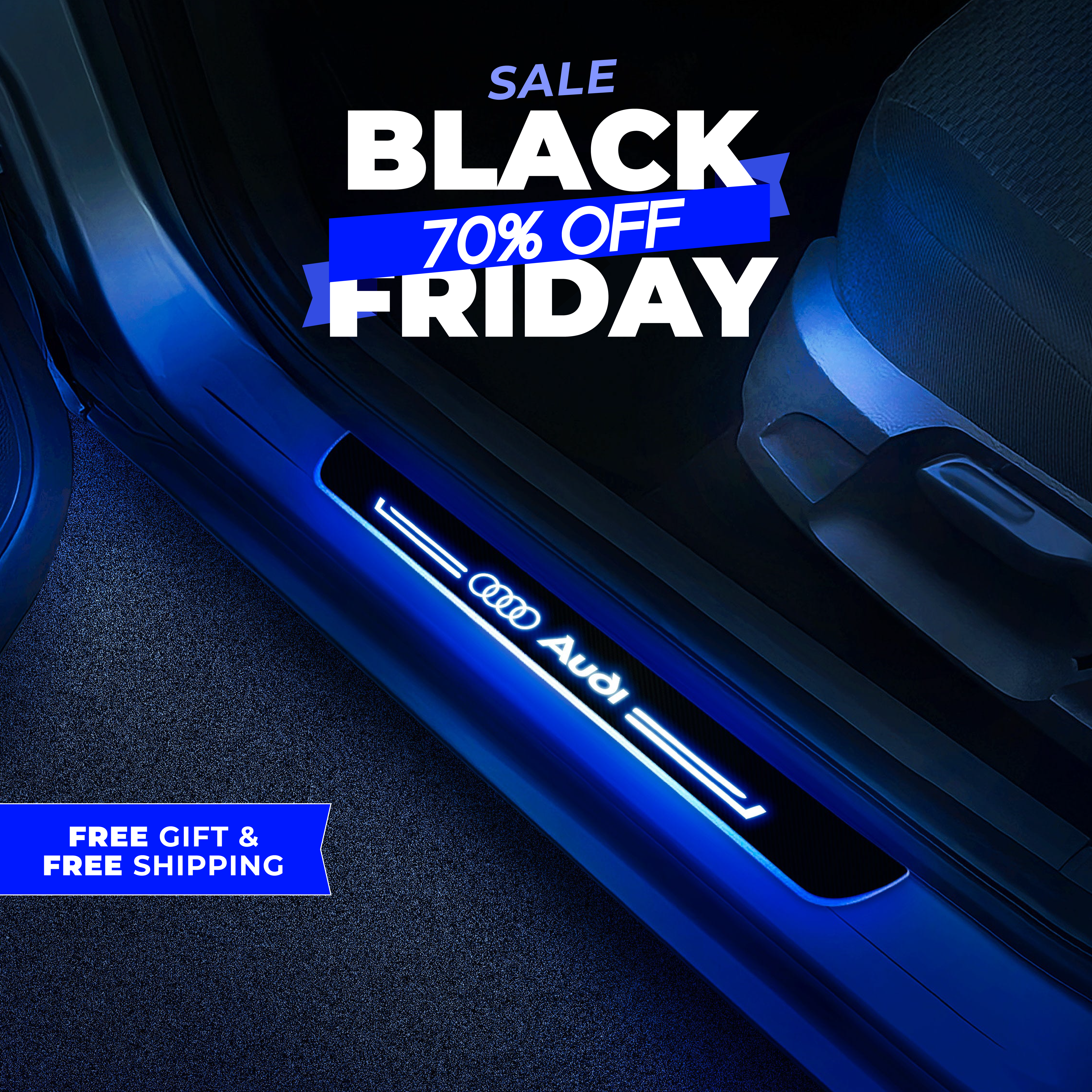 BloomCar™ LED Door Sill Pro