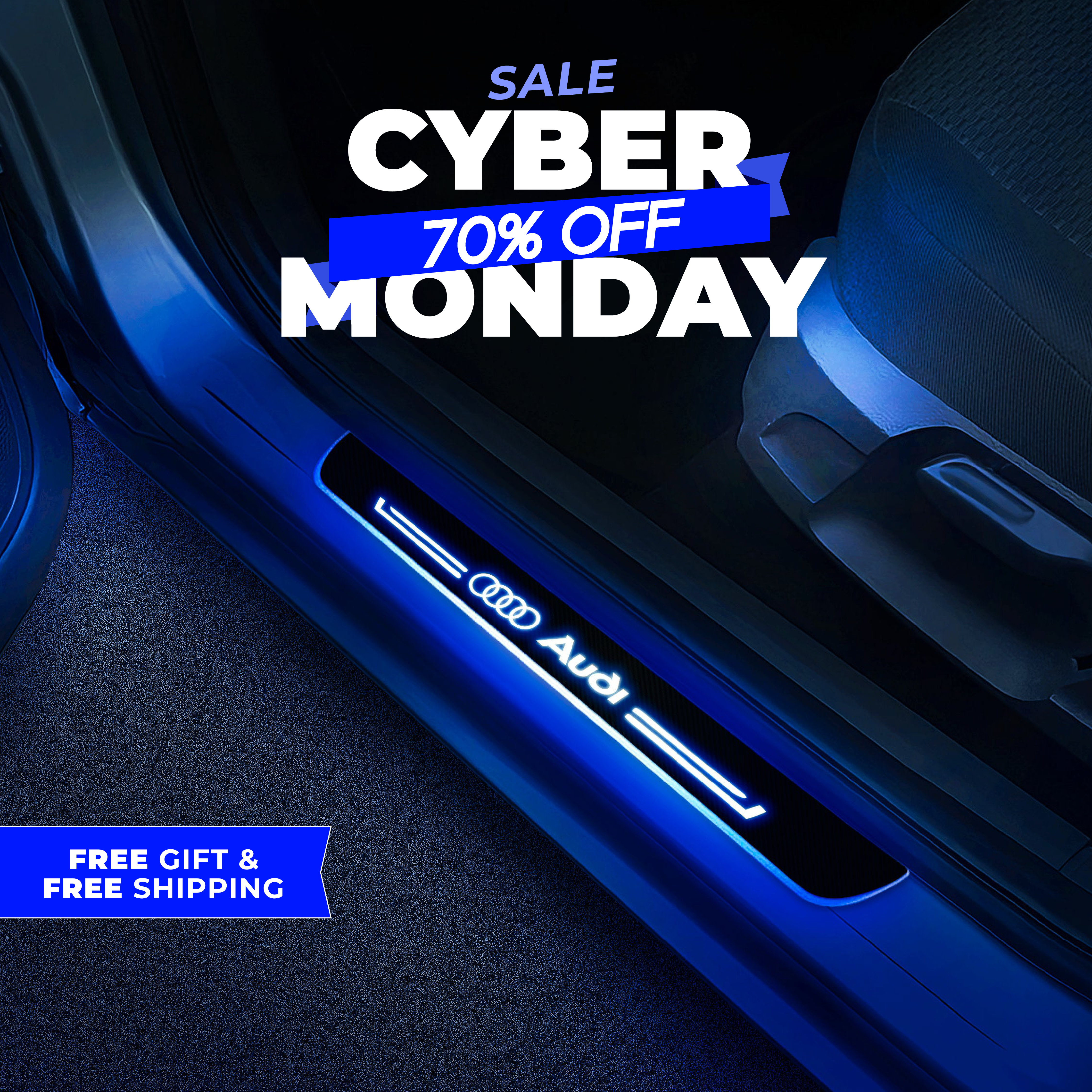 BloomCar™ LED Door Sill Pro