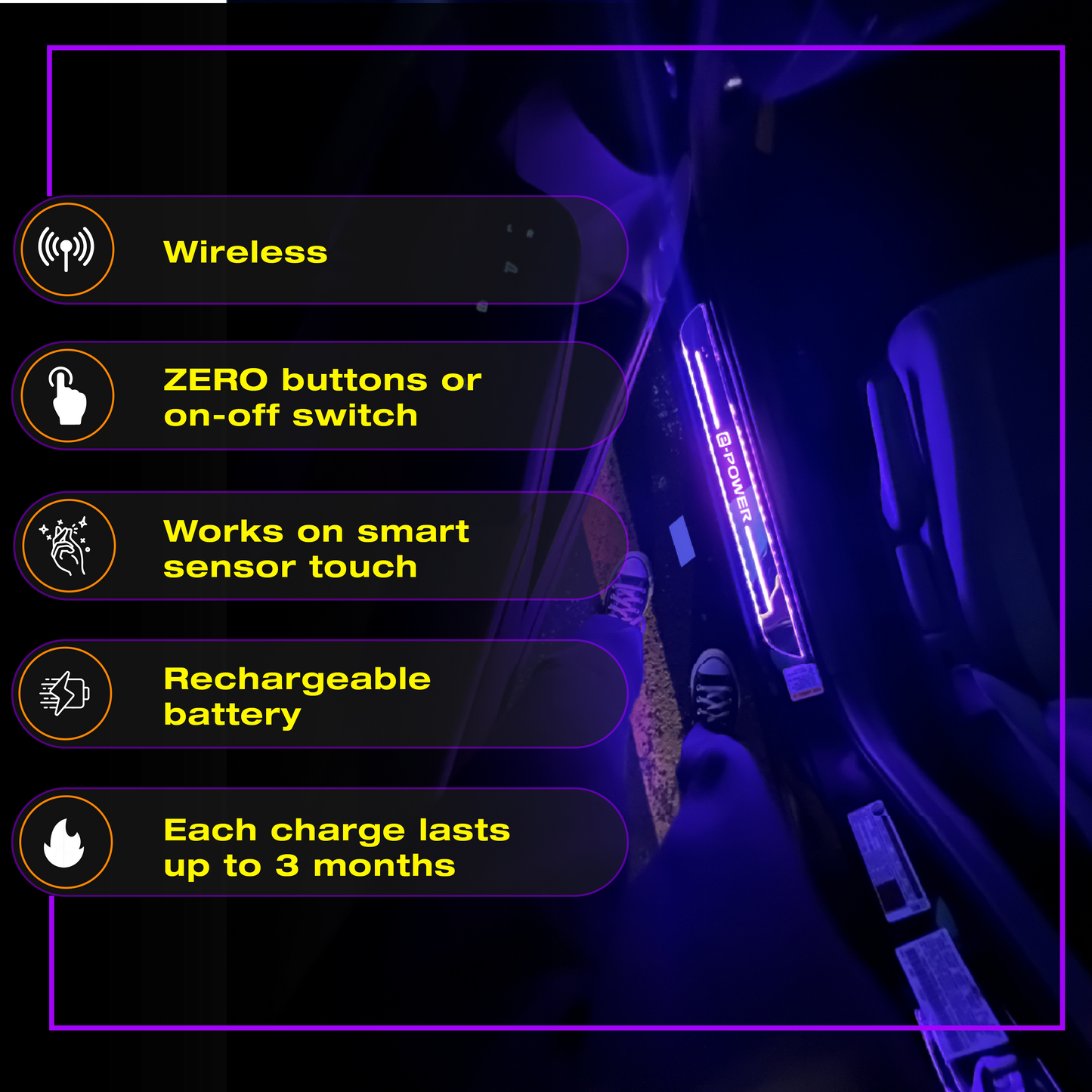 BloomCar™ LED Door Sill 2.0 (Customized)