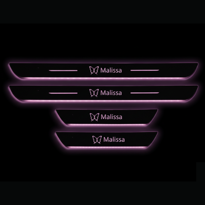 BloomCar Custom LED Door Sill Light