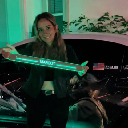 BloomCar Custom LED Door Sill Light