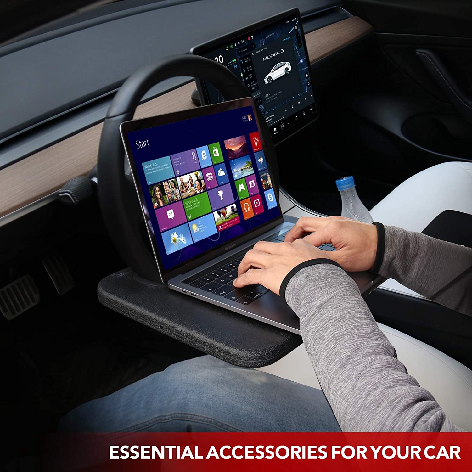 Car Steering Tray Desk For Eating/Laptop – TheBloomCar™