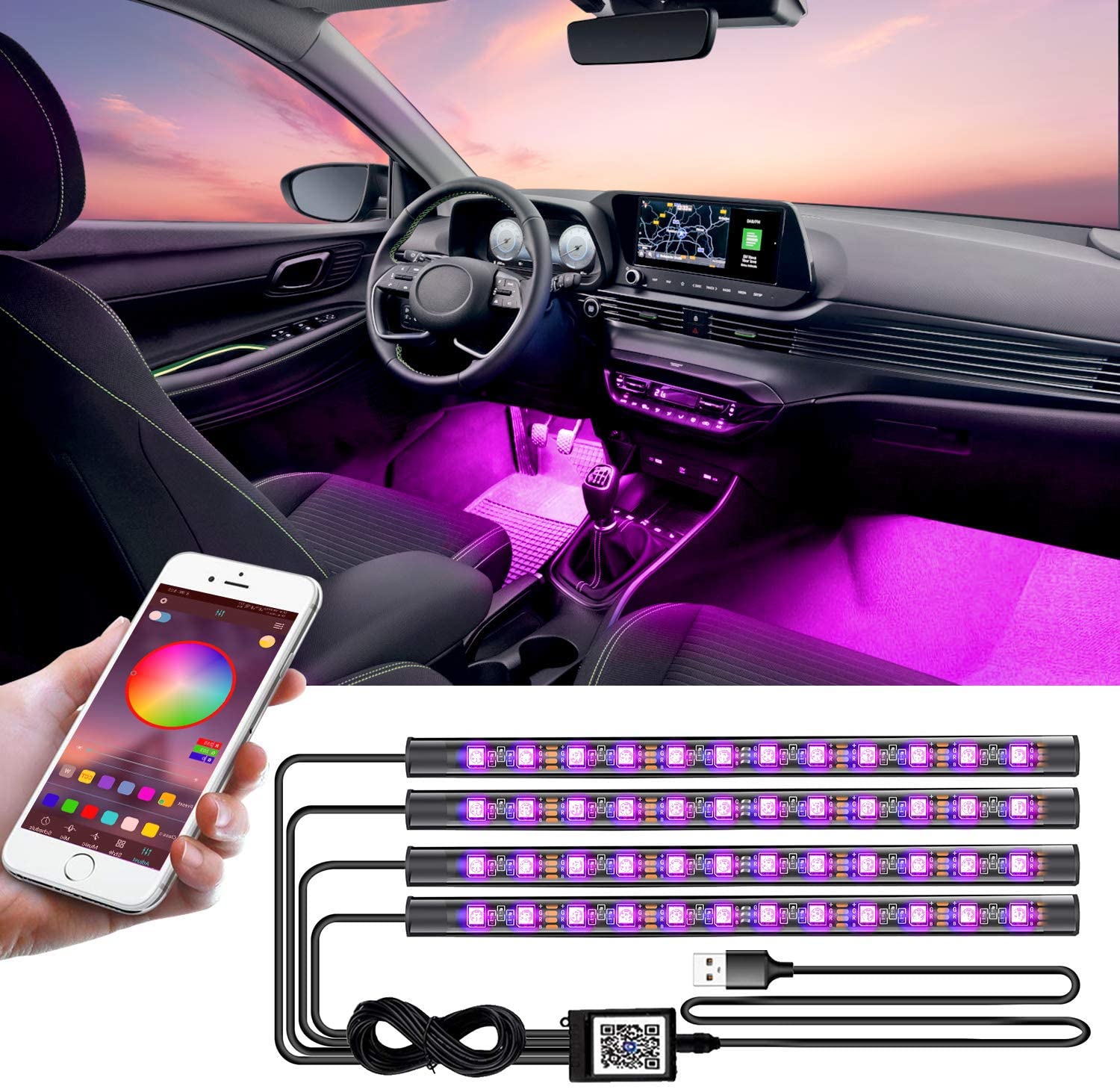 BloomCar™ LED Licht Pedal, 😎Unser Bloomcar™ LED Light Pedal Schweller  kann Ihr Auto sofort verwandeln. Dieses LED-Lichtpedal lässt Ihr Auto bei  Nacht cool aussehen! 😍, By Cars Paradise