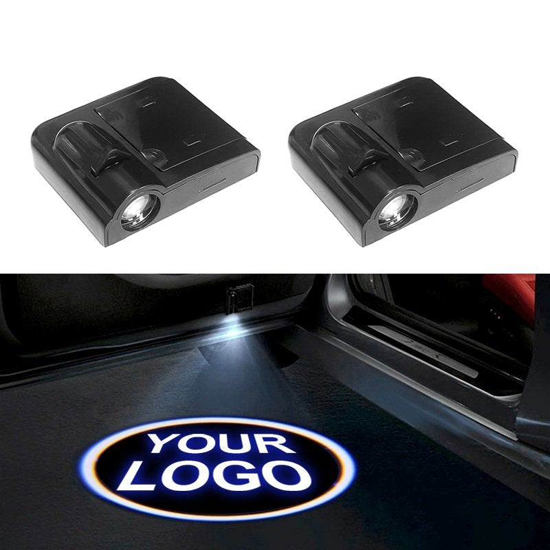 Buy 2PC Car Emblem Wireless Universal Car Projection LED Projector Door  Shadow Light Welcome Light Emblem Logo Lamps Kit For all Cars,No Drilling  Required (Purple) Online at desertcartINDIA